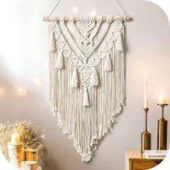 Boho Macrame Wall Hanging logo